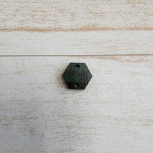Load image into Gallery viewer, Mini Green & Black Buffalo Pattern Print Connectors