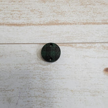 Load image into Gallery viewer, Mini Green & Black Buffalo Pattern Print Connectors