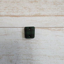 Load image into Gallery viewer, Mini Green & Black Buffalo Pattern Print Connectors