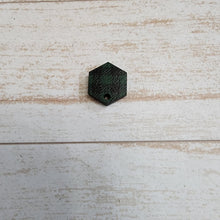 Load image into Gallery viewer, Mini Green & Black Buffalo Pattern Print Connectors