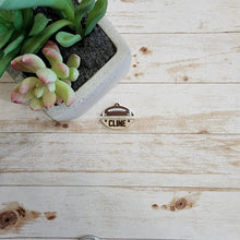Load image into Gallery viewer, Acrylic & Wood Personalized Football Drops