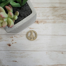 Load image into Gallery viewer, Embroidery Peace Sign Drop