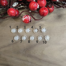 Load image into Gallery viewer, Acrylic Christmas Double Hole Snowflake Connectors