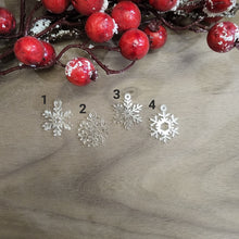 Load image into Gallery viewer, Clear Acrylic Christmas Snowflakes