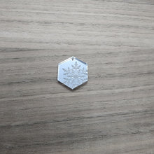 Load image into Gallery viewer, Christmas Snowflake Mirror Acrylic Drops