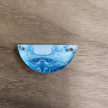 Load image into Gallery viewer, Gold Marble Swirl Acrylic Connectors