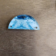 Load image into Gallery viewer, Gold Marble Swirl Acrylic Connectors