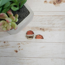 Load image into Gallery viewer, Acrylic & Wood Personalized Basketball Drops