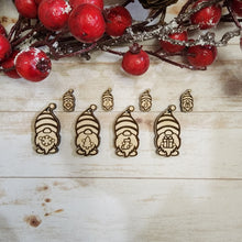 Load image into Gallery viewer, Christmas Gnome Drops & Studs