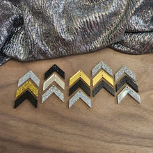 Load image into Gallery viewer, Acrylic New Year's Triple Chevron Drops