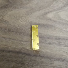 Load image into Gallery viewer, Gold Mirror Acrylic Valentine's Day Heart Bars and Teardrops