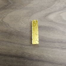Load image into Gallery viewer, Gold Mirror Acrylic Valentine's Day Heart Bars and Teardrops