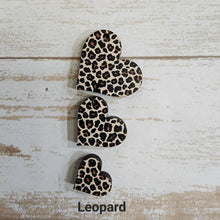 Load image into Gallery viewer, Valentine's Day Mini Patterned Tapered Triple Heart Drops