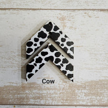Load image into Gallery viewer, Valentine's Day Mini Patterned Triple Chevron Drops