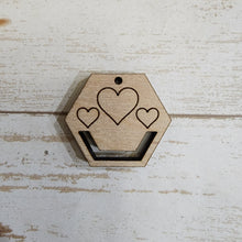 Load image into Gallery viewer, Valentine's Day Macrame Earrings