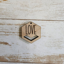 Load image into Gallery viewer, Valentine's Day Love Macrame Earrings