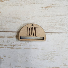 Load image into Gallery viewer, Valentine's Day Love Macrame Earrings