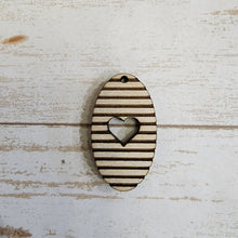 Load image into Gallery viewer, Valentine's Day Striped Drops with Heart