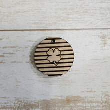 Load image into Gallery viewer, St Patrick's Day Striped Drops with Clover