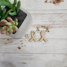 Load image into Gallery viewer, Awareness Ribbon Drops & Studs
