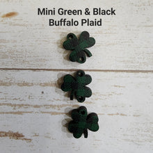 Load image into Gallery viewer, St Patrick's Day Patterned Triple 3 Leaf Clover Drops