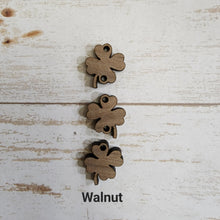 Load image into Gallery viewer, St Patrick's Day Patterned Triple 4 Leaf Clover Drops