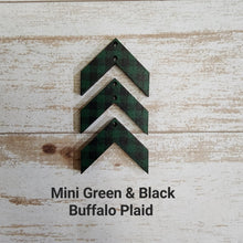 Load image into Gallery viewer, St Patrick's Day Patterned Triple Chevron Drops