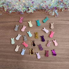 Load image into Gallery viewer, Easter Acrylic Marshmallow Bunny Studs