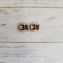 Load image into Gallery viewer, 3 Up 3 Down Earrings