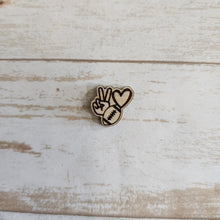 Load image into Gallery viewer, Peace, Love Studs
