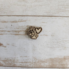 Load image into Gallery viewer, Peace, Love Studs