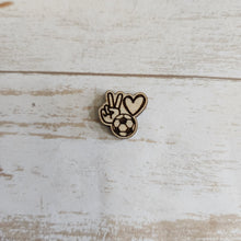 Load image into Gallery viewer, Peace, Love Studs