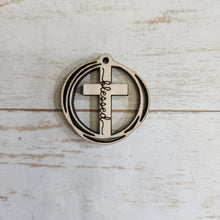 Load image into Gallery viewer, Triple Hoop Inspirational Crosses Collection