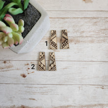 Load image into Gallery viewer, Polynesian Cutout Wide Angled Bars