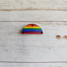 Load image into Gallery viewer, Mini Rainbow Stripes Patterned Interchangeable Blanks