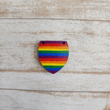 Load image into Gallery viewer, Mini Rainbow Stripes Patterned Interchangeable Blanks