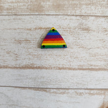 Load image into Gallery viewer, Mini Rainbow Stripes Patterned Interchangeable Blanks