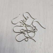 Load image into Gallery viewer, Tall Large Outer Loop Ear Wires - STAINLESS STEEL, 316 Stainless Steel