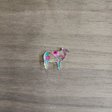 Load image into Gallery viewer, Patterned Acrylic Farm Animal Studs
