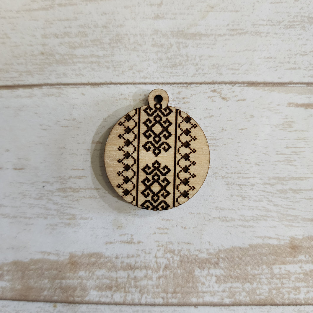 Ukrainian Pattern Earrings