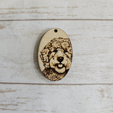 Load image into Gallery viewer, Goldendoodle Oval Drop
