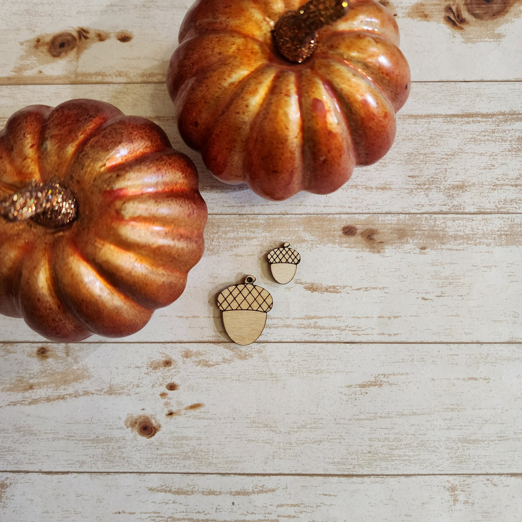 Fall Acorn Earrings