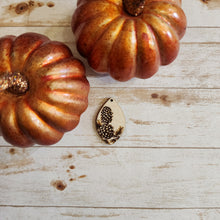 Load image into Gallery viewer, Fall Pinecones Oblong Drop
