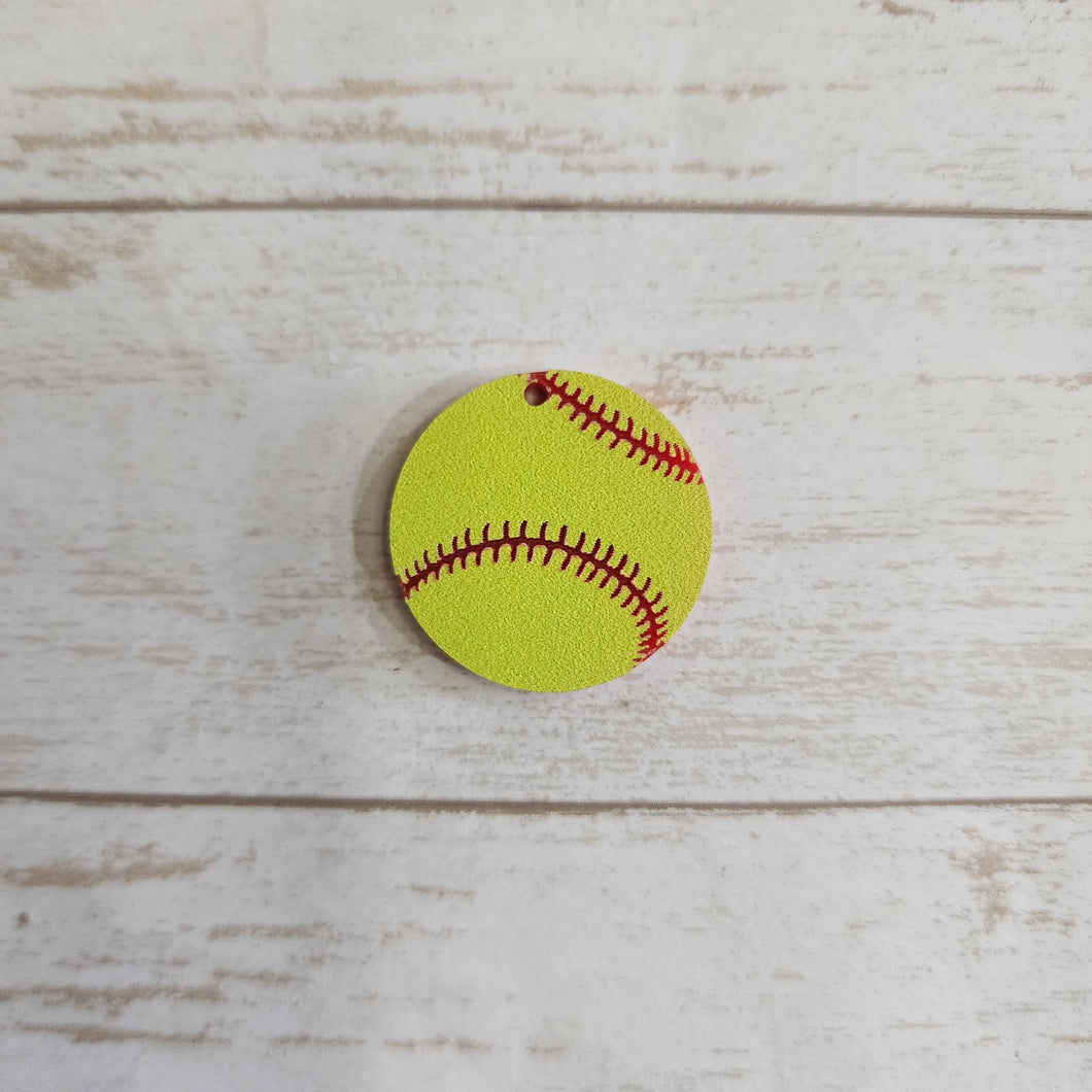 Acrylic Softball Drop