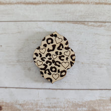 Load image into Gallery viewer, Valentine&#39;s Day Leopard Drops with Hearts
