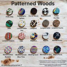 Load image into Gallery viewer, Patterned Wood Circle with Deep Cutout Drops
