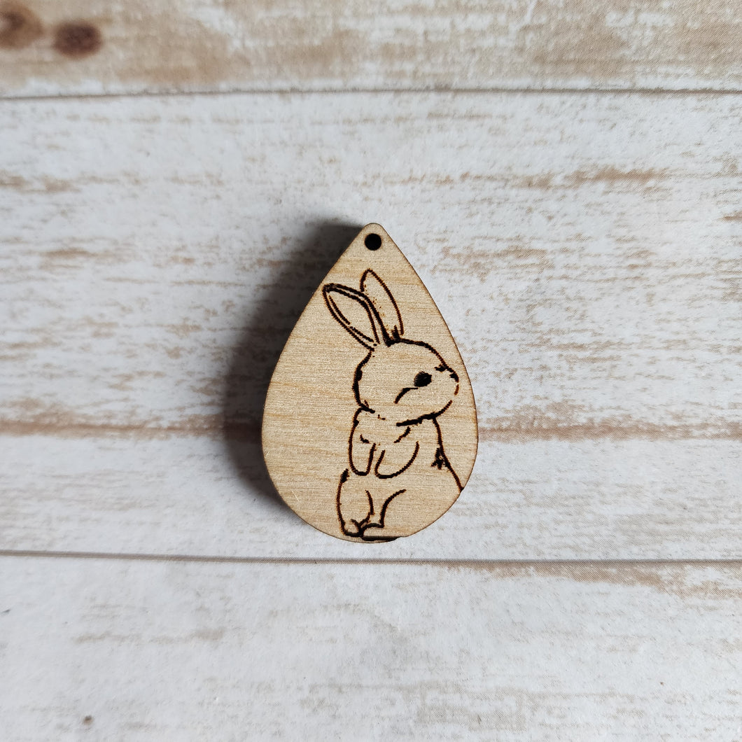 Easter Baby Bunny Teardrops