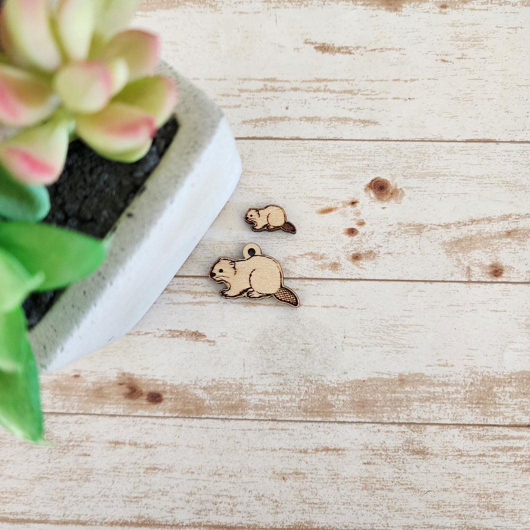 Beaver Earrings