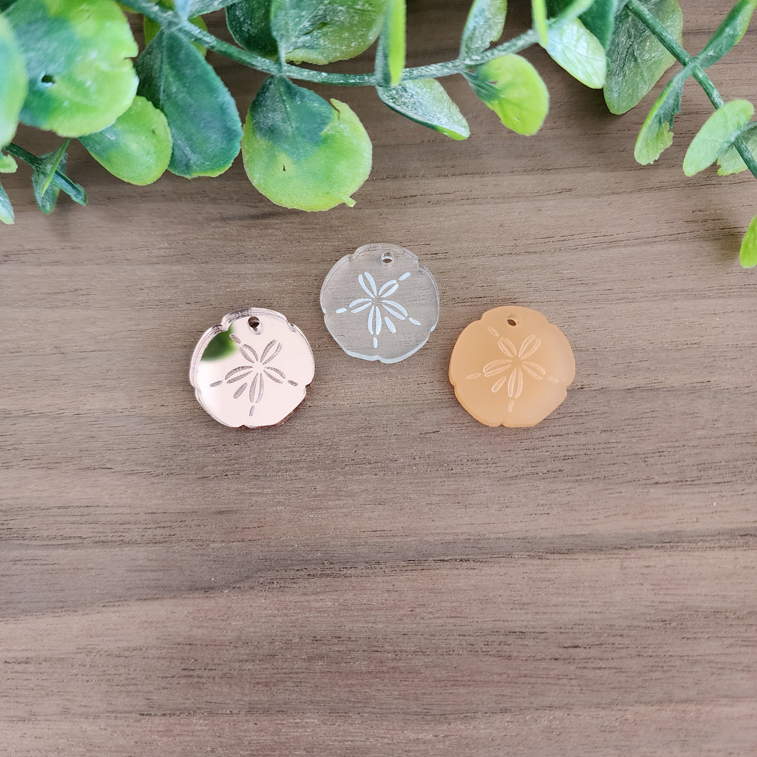 Sand Dollar Acrylic Drops