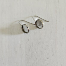 Load image into Gallery viewer, Ear Wire with Round Stud Bezel, 10mm - STAINLESS STEEL, 304 Stainless Steel
